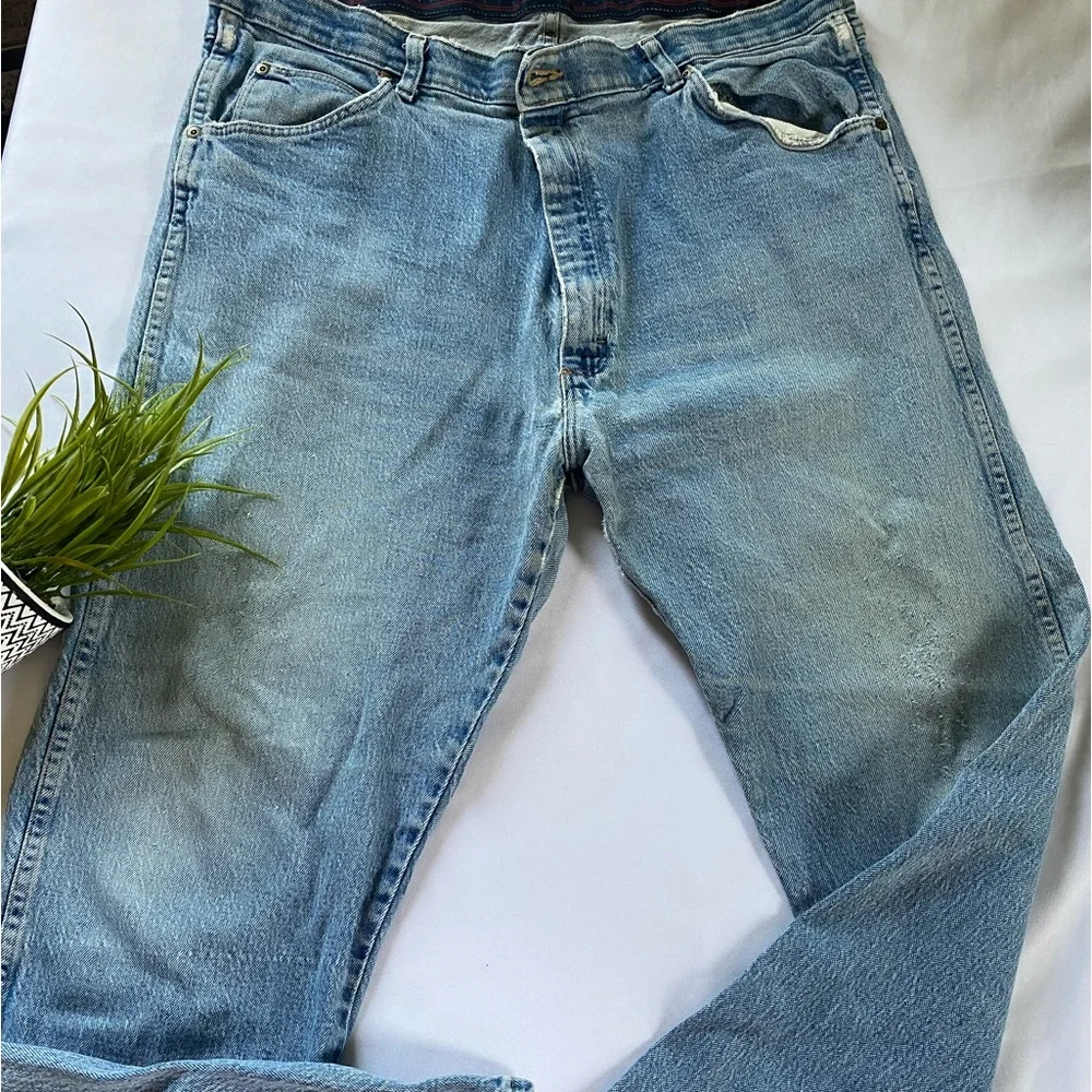 wrangler 40 x 30 denim jeans mens